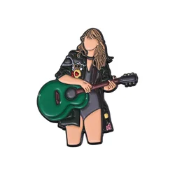 Character Brooch Inspirational Female Singer Metal Badge Small Gift Wholesale Backpack Accessories Cap Pin Lapel Pins for Caps