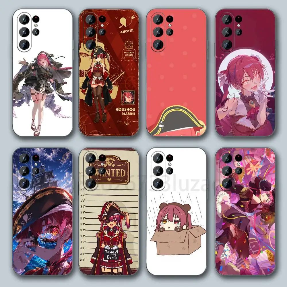 H-Houshou Marine For Samsung Galaxy S26 Ultra Case Samsung Galaxy S26 Plus S 26  Liquid Silicone Cover Samsung