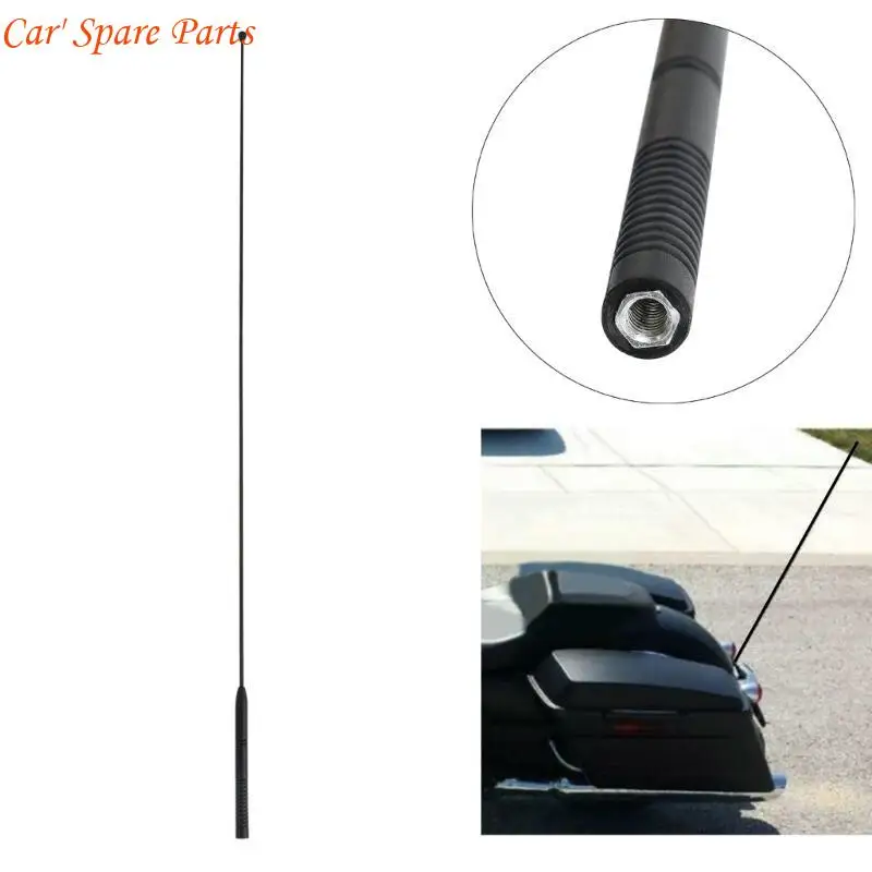 Y4UA Weatherproof Motorcycle Antennas Hassle Frees Install Motorcycle Trunk Antennas