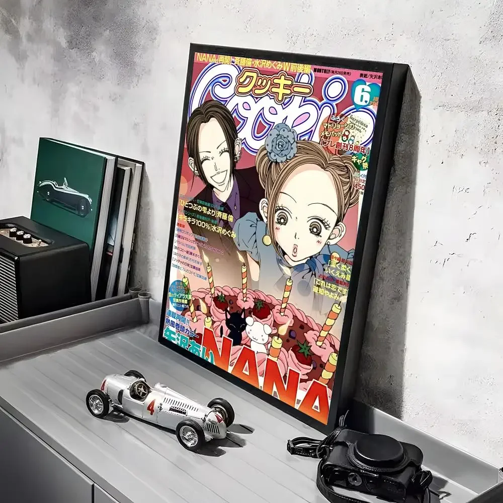 Anime N-Nana klassisches Poster, dekorative Wandkunst, Aufkleber, Wandbild, Fotodruck für Zuhause, Wohnzimmer, Flur, Dekoration – Detail 8