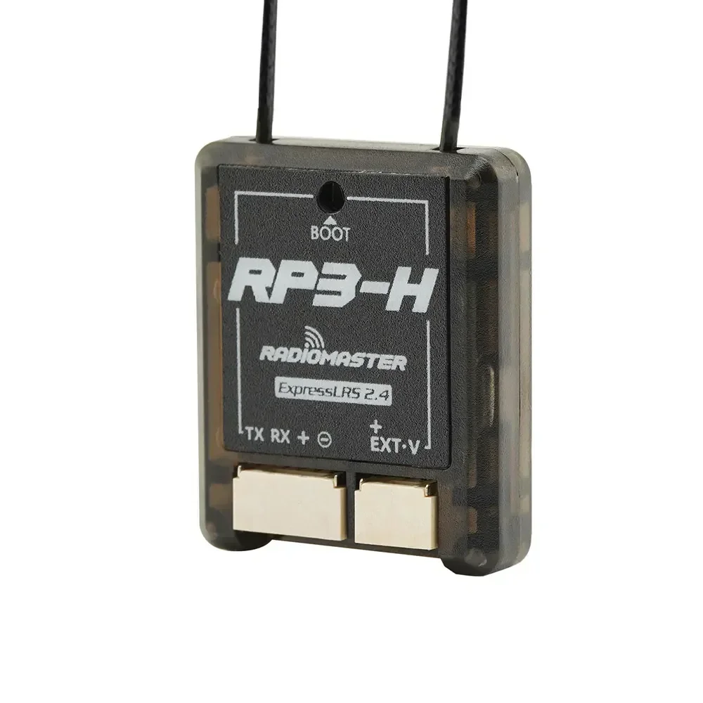 RadioMaster RP3-H 2.4GHz ExpressLRS Nano Receiver FCC เสาอากาศคู่ในตัว พร้อม TCXO PCB ที่ได้รับการปรับแต่งสำหรับโมดูลและเครื่องส่งสัญญาณ RC