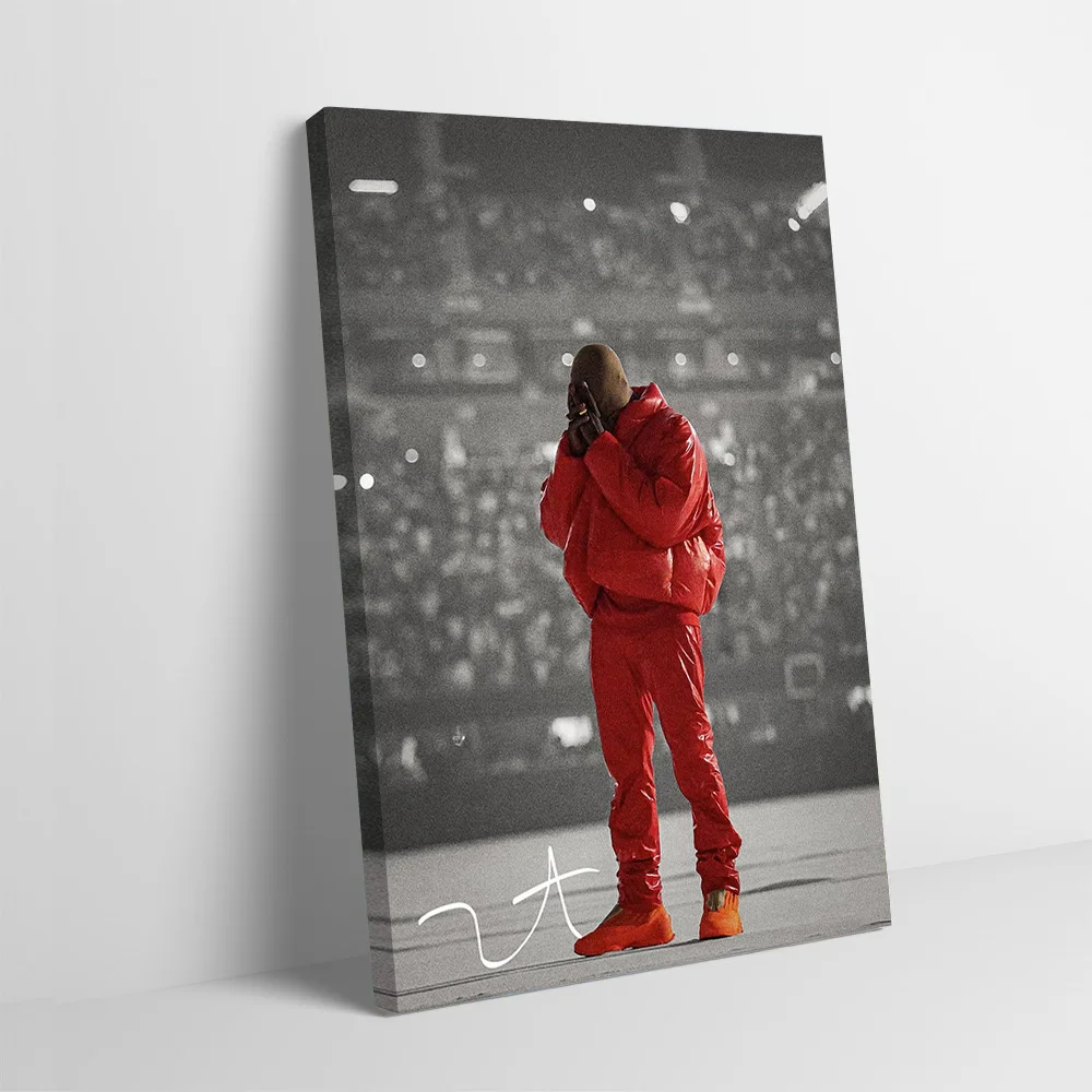 Kanye West Printing Poster Customizable Pictures Wall Art Canvas Painting for Home Decorations Decorative Paintings Wand Deko