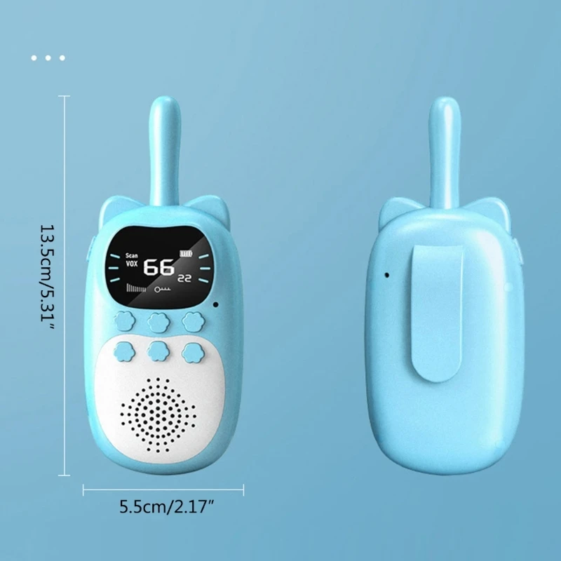 

Walkie-Talkie 3Km Accessible Child Funny Cartoon Children Toy with Bright Lights