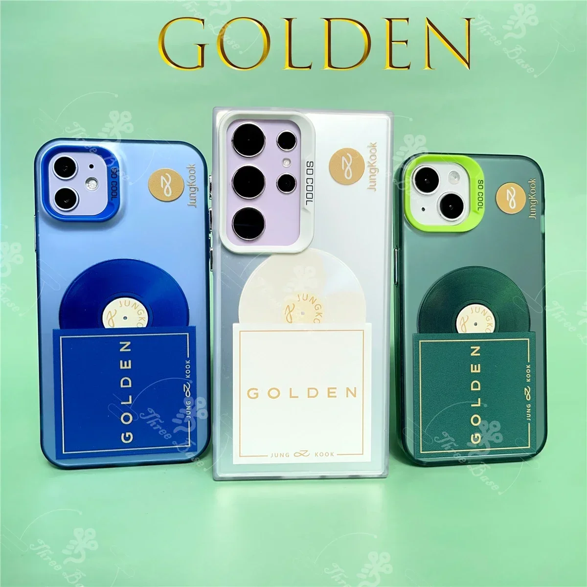 Phone Cover KPOP JK GOLDEN For Samsung Galaxy S23+ S23ULTRA S22PLUS S22ULTRA S21+ S21U S20 S20+ NOTE20U S20FE S21FE A14