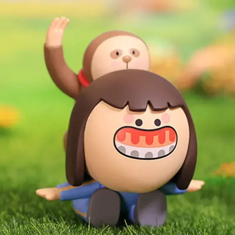

POP MART Gum Monster Hug Series Blind Box Toys Kawaii Anime Action Figure Caixa Caja Surprise Mystery Box Dolls Girls Gift