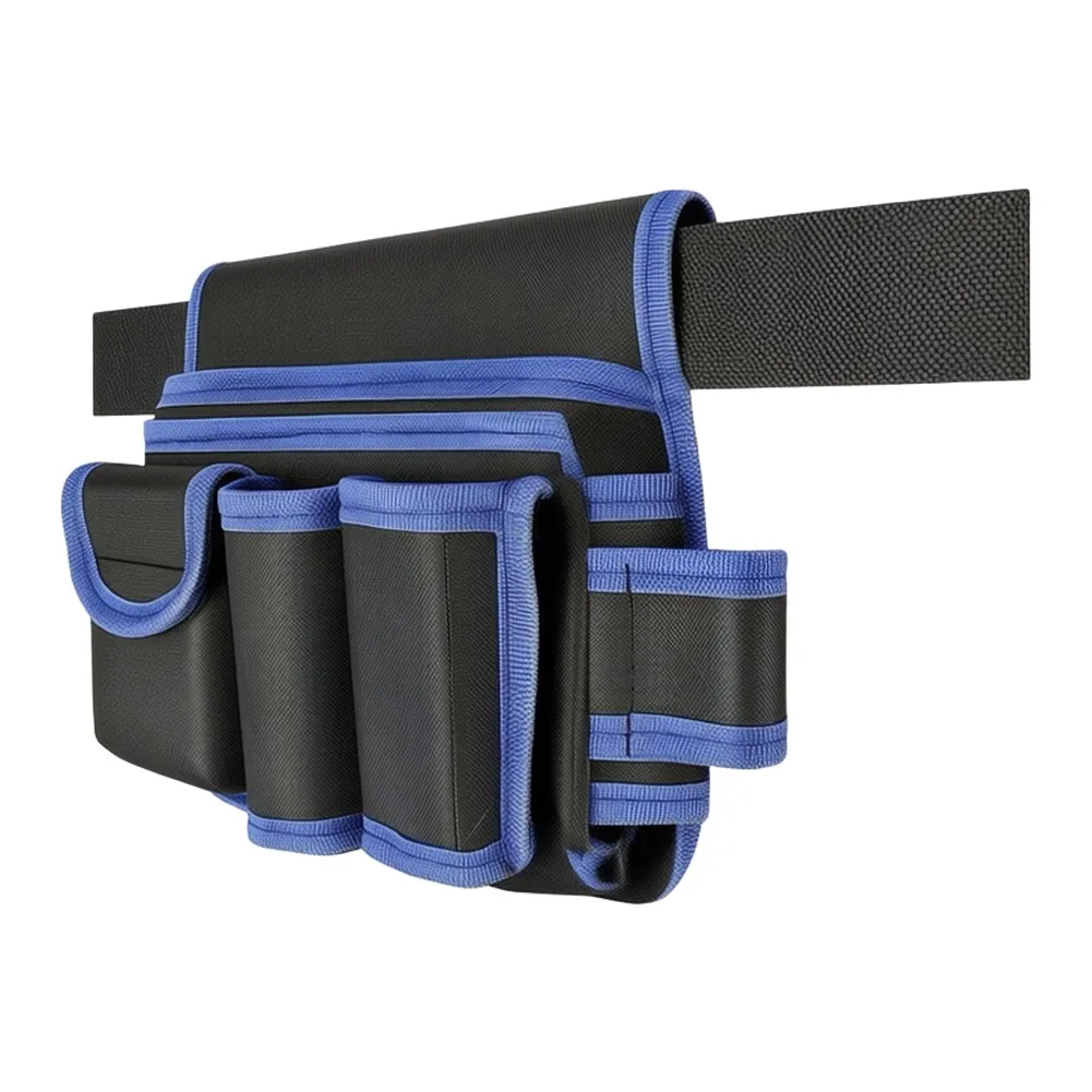 Electrician Waist Pouch with Drill Storage Multiple Tool Slots and Adjustable Belt for Reliable Field Performance