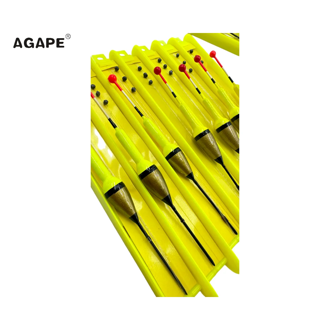 Agape Fishing Floats Set Winder 1G Float Ready-Made Rig 5pcs/10pcs Fishing Accessories Carp Tackle Buoyancy Karper TP24059