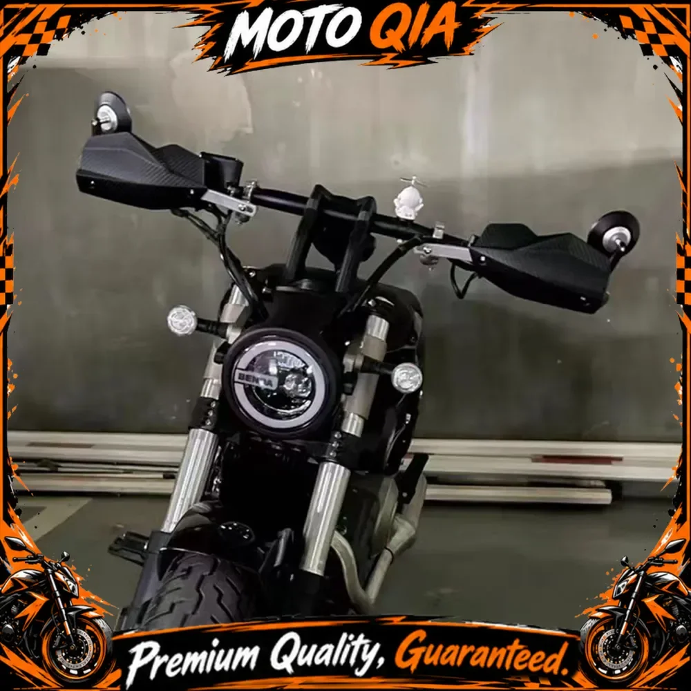 【High Quality​】Motorcycle Fit Benda BD300 Handlebar LED Lights Hand Guards Handguard Protector For BENDA BD300 BD 300