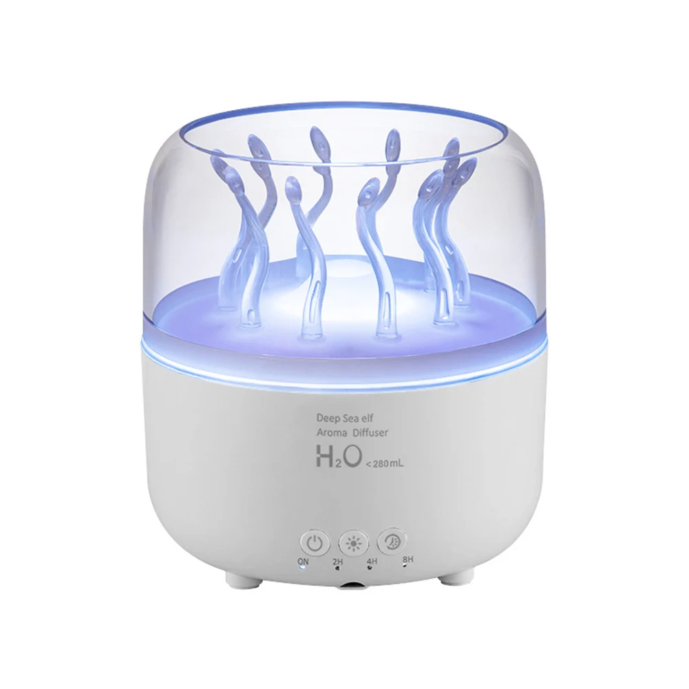 

Convenient Remote Control Air Freshener Air Freshener Colorful Atmosphere Light High Mist Modes Plastic Material