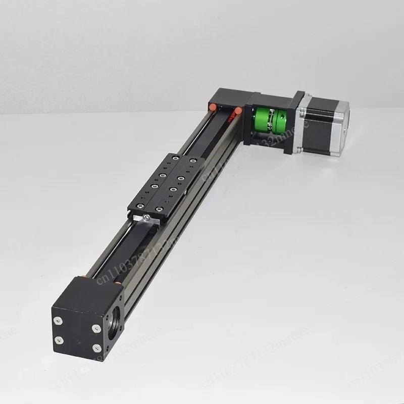 

100-2000mm With Stepper Motor Free Shippe Cnc High Speed Silent Synchronous Belt Linear Module Sliding Moving Slider Guide