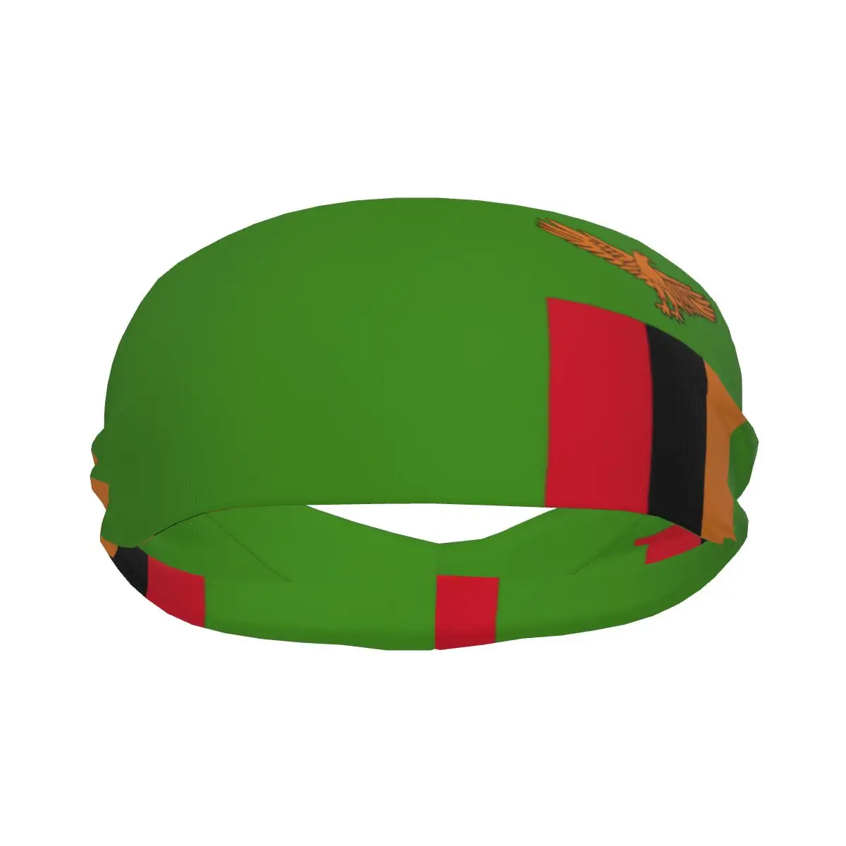 Zambia Flag Athletic Headband Elastic Sweatbands Women Men Basketball Sports Gym Fitness Sweat Band Volleyball Tennis