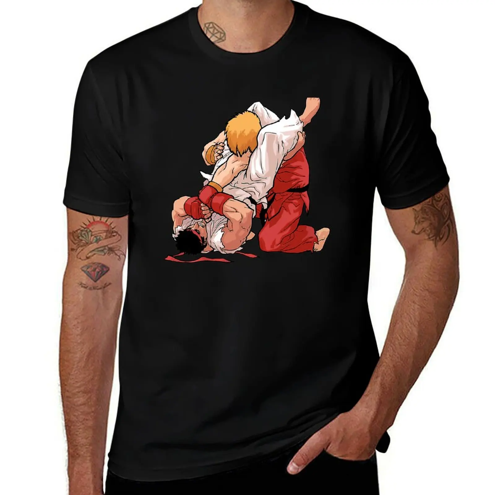 

shirts T-Shirt Moment t shirt for man Martial T-Shirt man - and t Ken Jiu man printed Ryu Arts Jitsu tshirt for