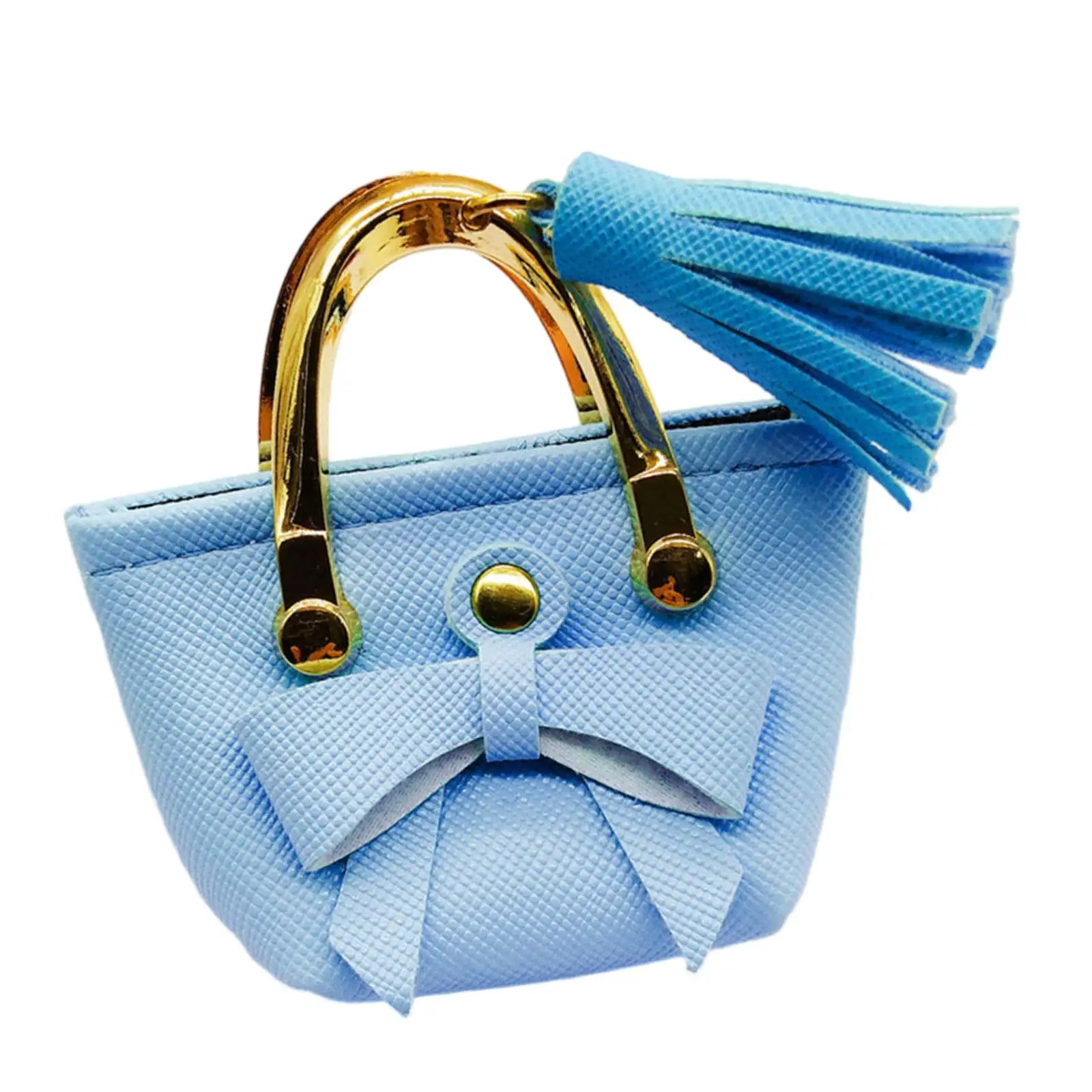 Roupa de boneca masculina bolsa em miniatura escala 1/6 couro pu moda sacola acessório para cena de casa de bonecas