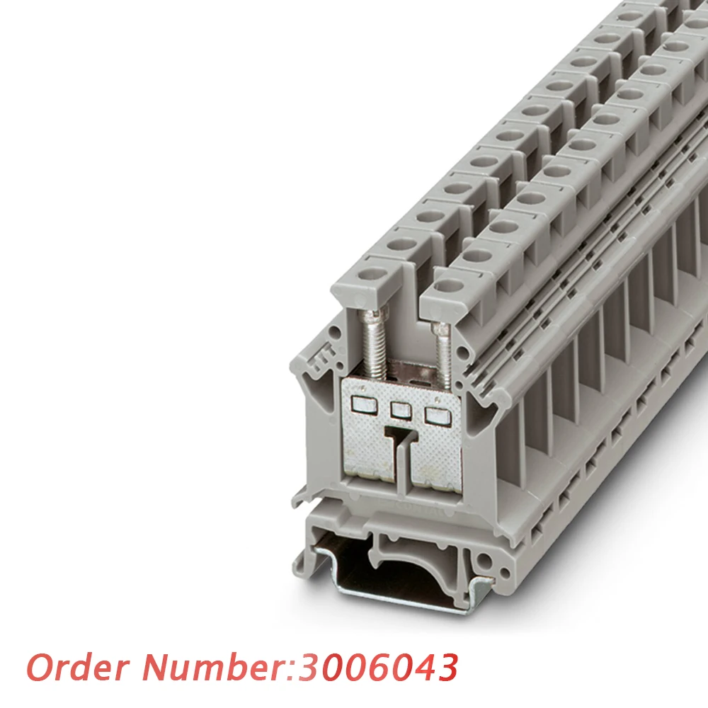 

50PCS For Phoenix 3006043 UK 16 N - Feed-Through Terminal Block