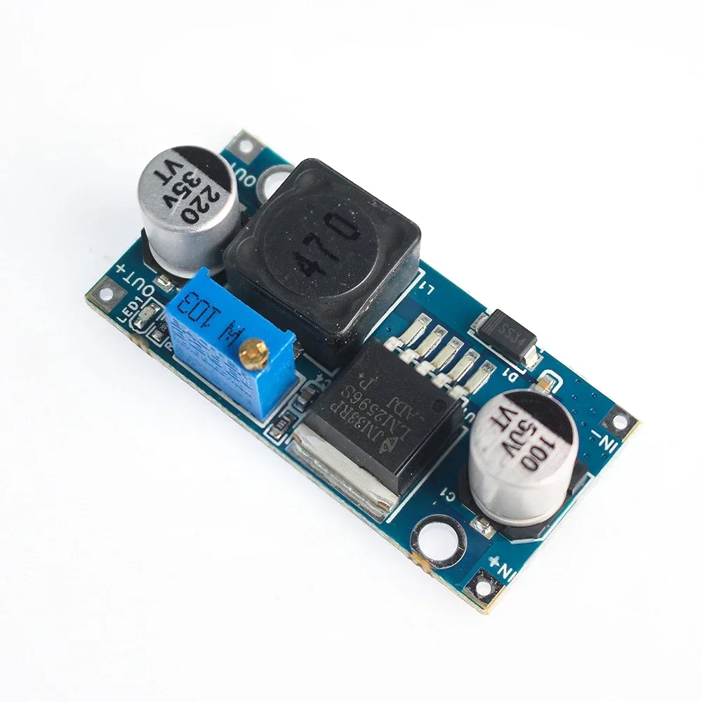 1PCS DC-DC Voltage stabilized power supply module Adjustable boost& buck voltage regulator module LM2596S-ADJ MT3608 MP1584EN