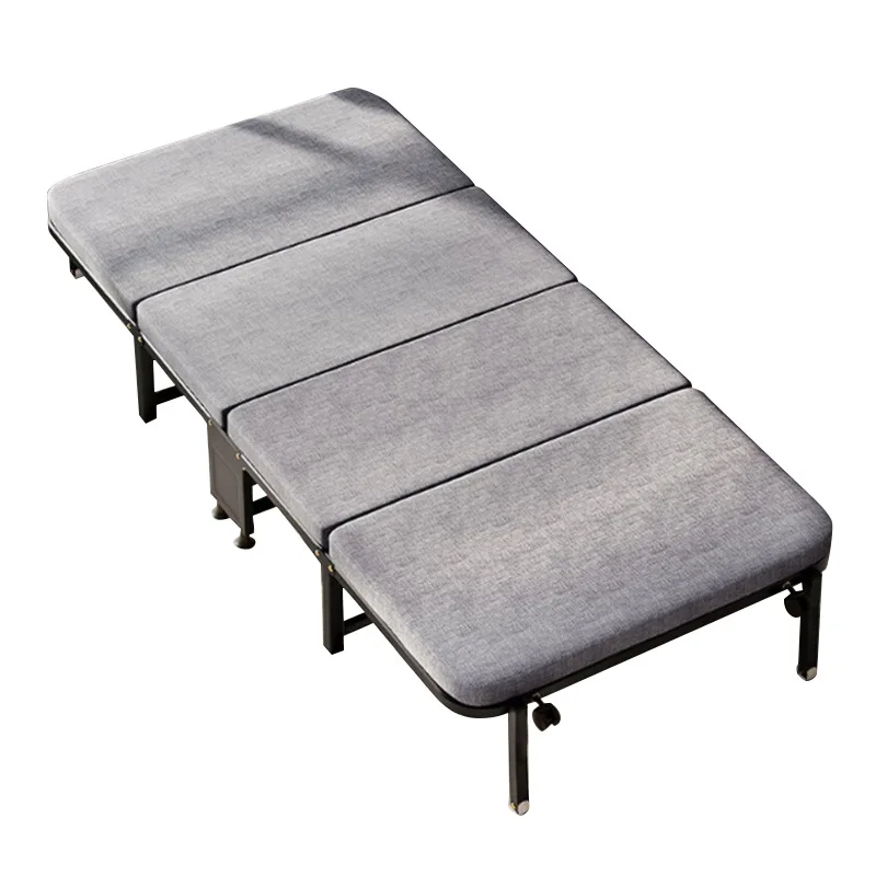 

Folding bed single lunch break bed, nap portable simple escort night bed