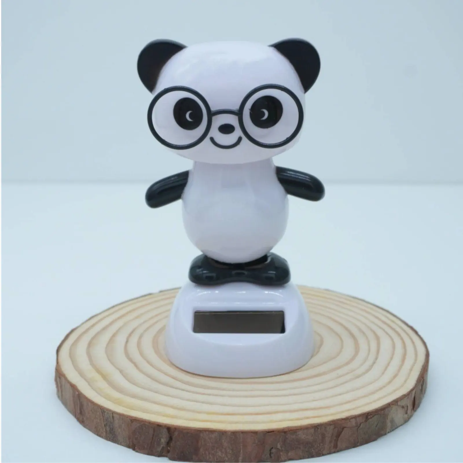 

Солнечная танцующая фигурка панды без батареек, качающаяся игрушка на солнечной энергии, настольная игрушка, компактный дизайн для подоконника