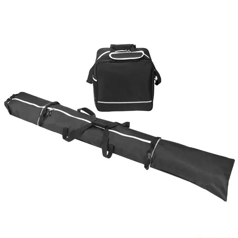 

31BE Two-Piece Snowboard and Boot Bag Combo Portable Skating Shoes Storage Bag