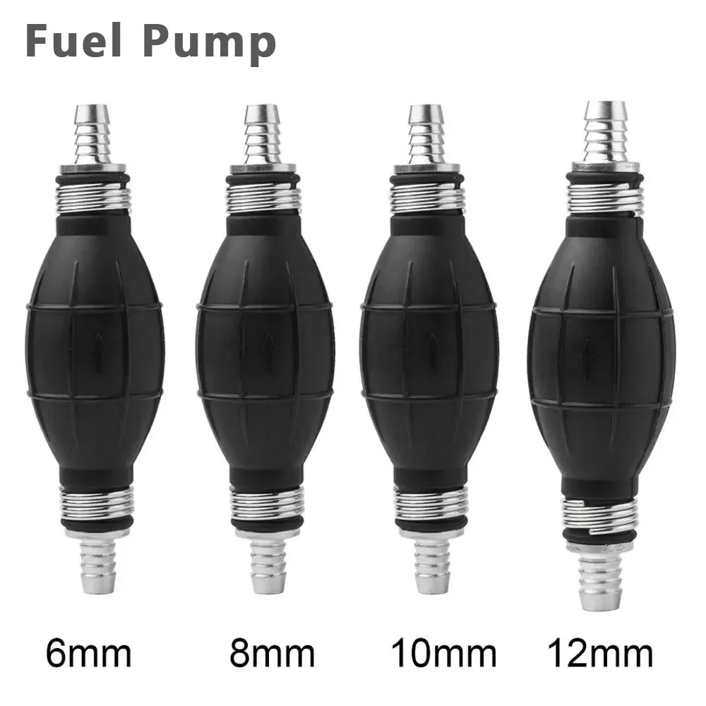 1pc Fuel Pump 6/8/10/12mm Hand Primer Bulb Fuels Used For Cars Ship Boat Marine Diesel Gas Petrol Engine Oil Diesel Pump Tools