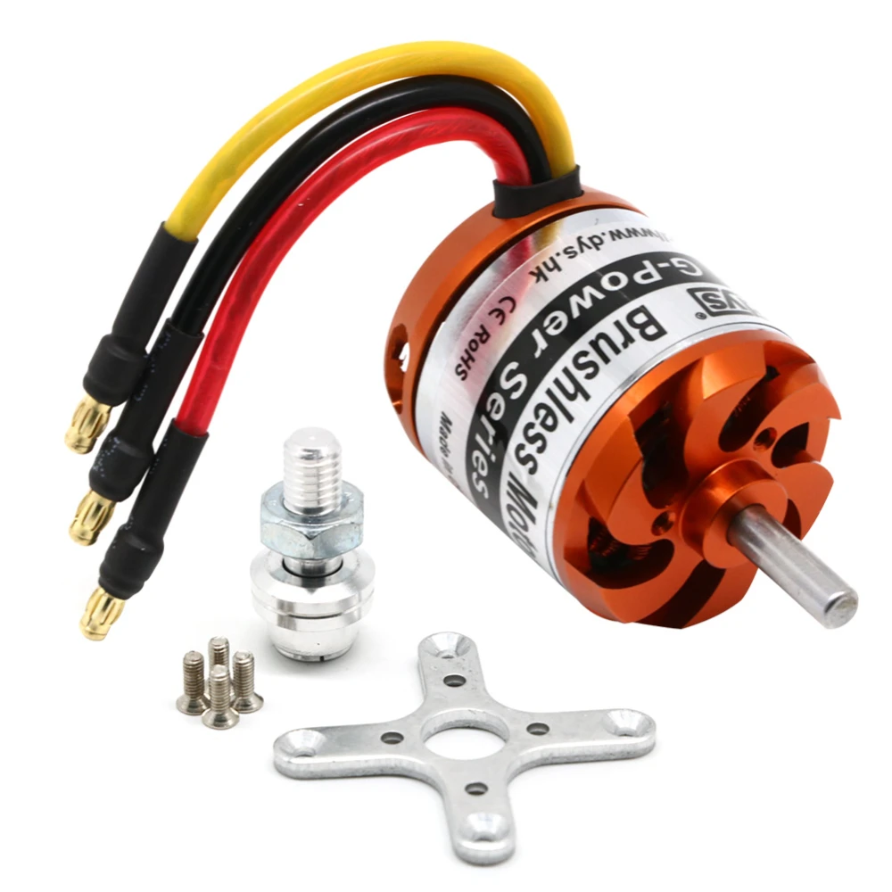 dys Brushless Motor 2-3/4/5S D2830 D2822 D2826 D2836 D3530 D3548 D3542 D3536 For RC Mini Multicopters Plane Fixed-wing Aircraft