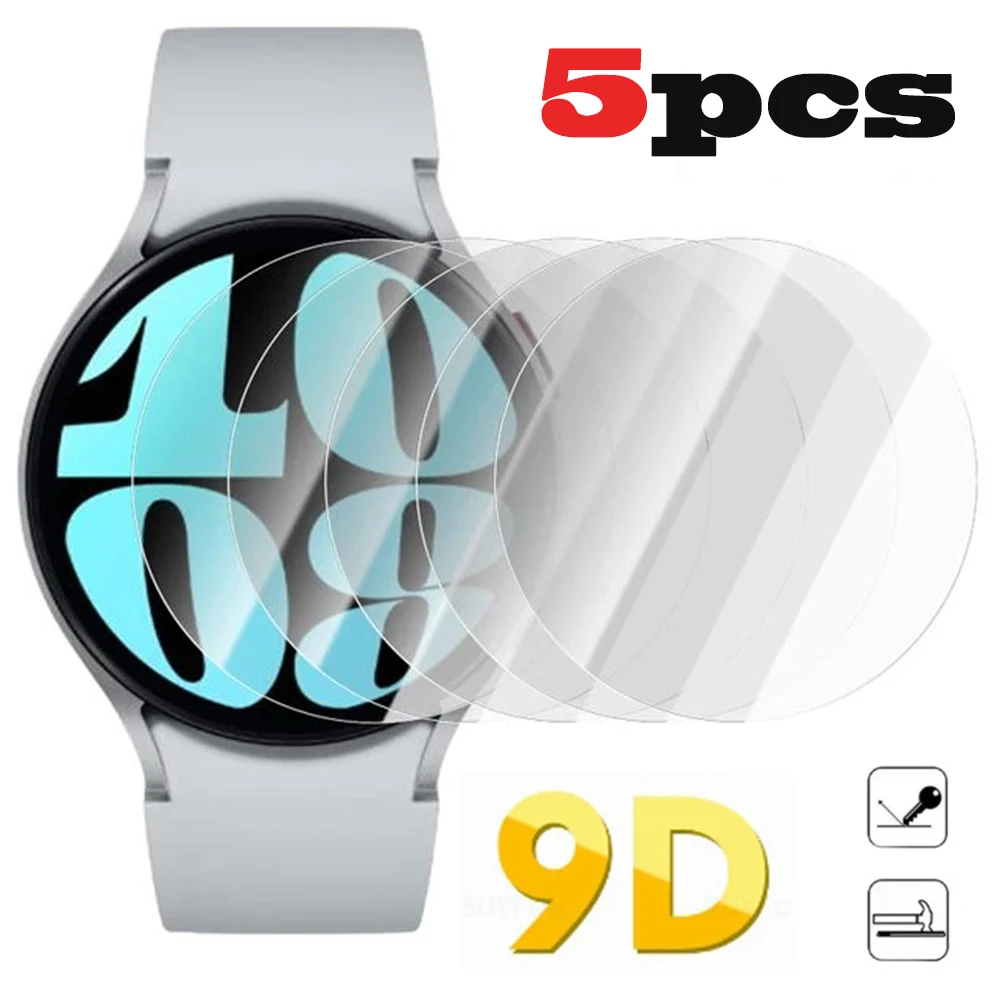 Clear Tempered Glass Protective Film Guard For Samsung Galaxy Watch Ultra 3 4 5 6 7 41 40 44mm Gear S3 Frontier protective film