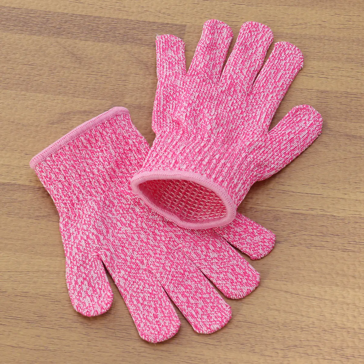 1Pair Protective Gloves Cut Resistant Level 5 Hand Safety Kitchen Gloves for Cutting Slicing Peeling