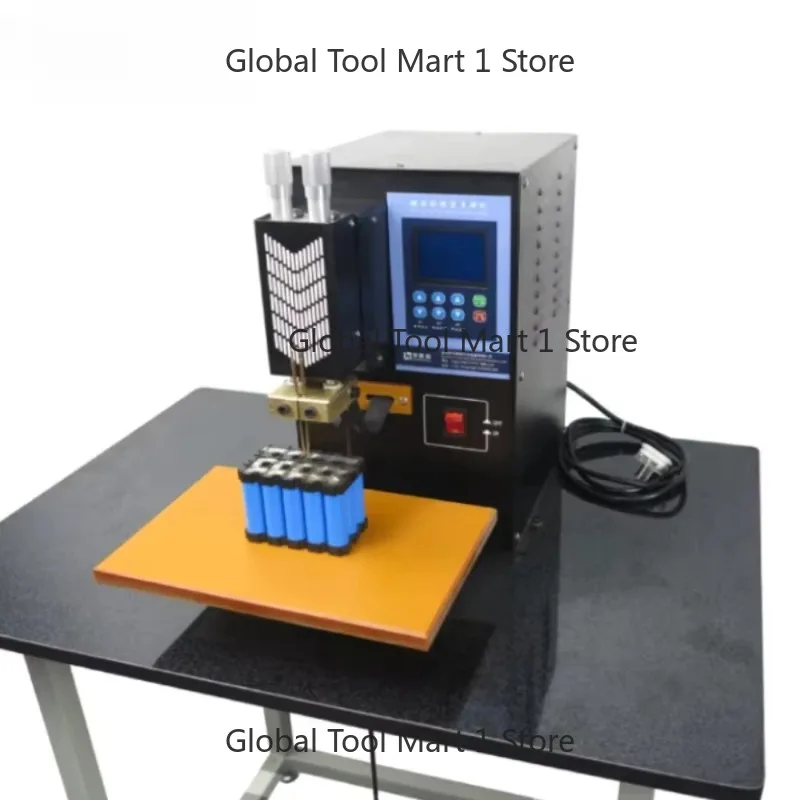

Electric Spot Welding for Battery Pack Factory | Single Sided 18650 Batteries Welder E-bike Foot Pedal Spot Welding Machine
