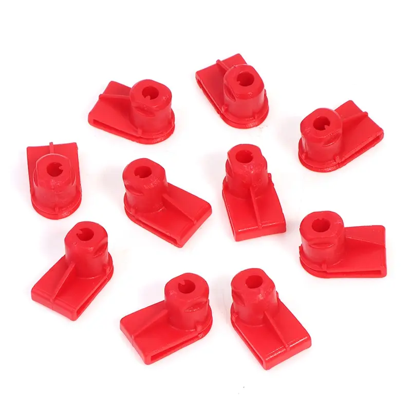 10Pcs Random Color Plastic Bumper Clip Wing Mounting Grommet Nuts Screws for Opel Vauxhall Bumper Clip  car accessories interior