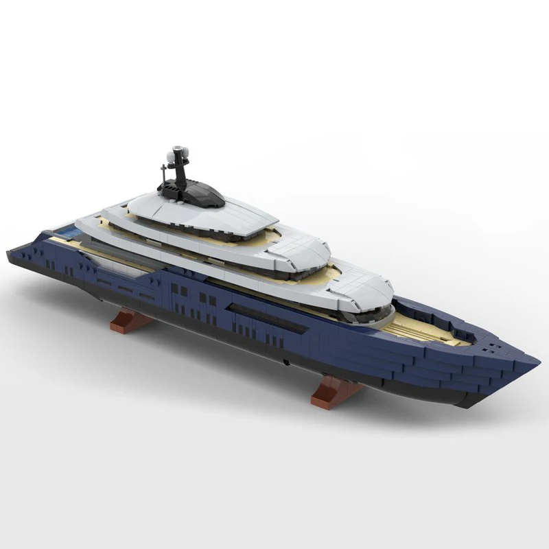 

NEW 1671PCS MOC Modular Large Luxury Yacht Model DIY DIY creative ideas ChildToy christmasGift Technology Blocks Assembly Bricks