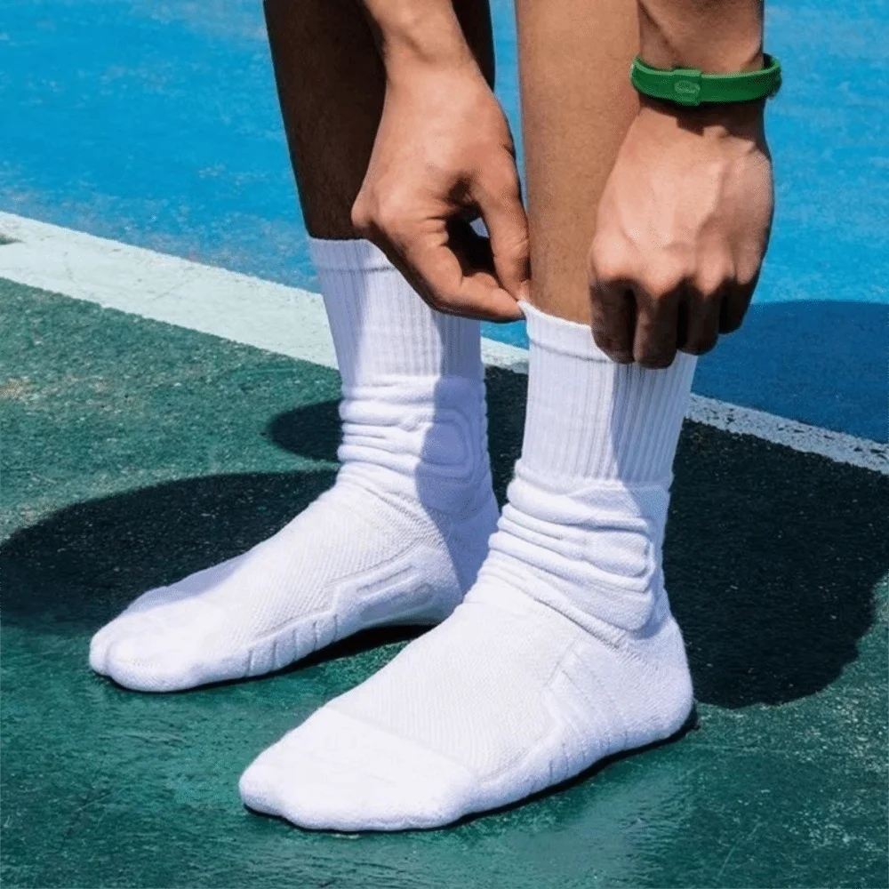 

Outdoor Men Basketball Socks Thicken Comfortable Sports Socks Non-slip Towel Bottom Running Socks Cycling Running