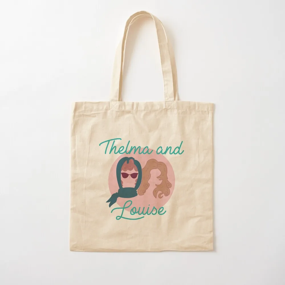 

THELMA AND LOUISE COLOR ICONS Tote Bag Women's tote bag Shopper shopping cart bags reusable grocery bags Canvas Tote Bag