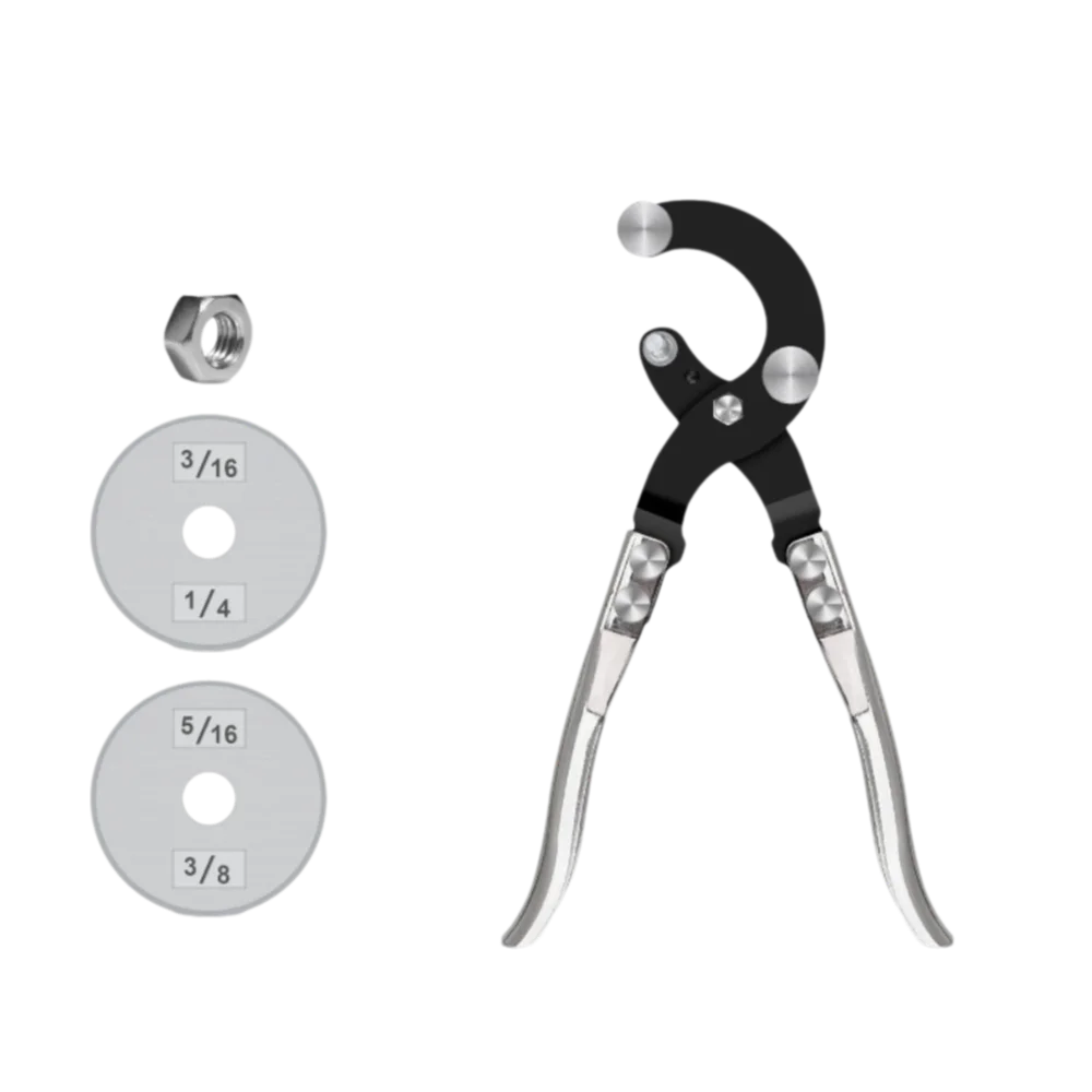 

High Carbon Steel Bending Pliers Multifunctional Anti-Slip 4 in 1 Pipe Tool Practical Convenient Tube Bending Pliers