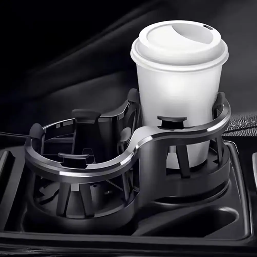 Black Double Cup Drink Holder Multifunctional Automobile Cup Holder Stand For Boat Vehicle RV Interior Accessories 2025
