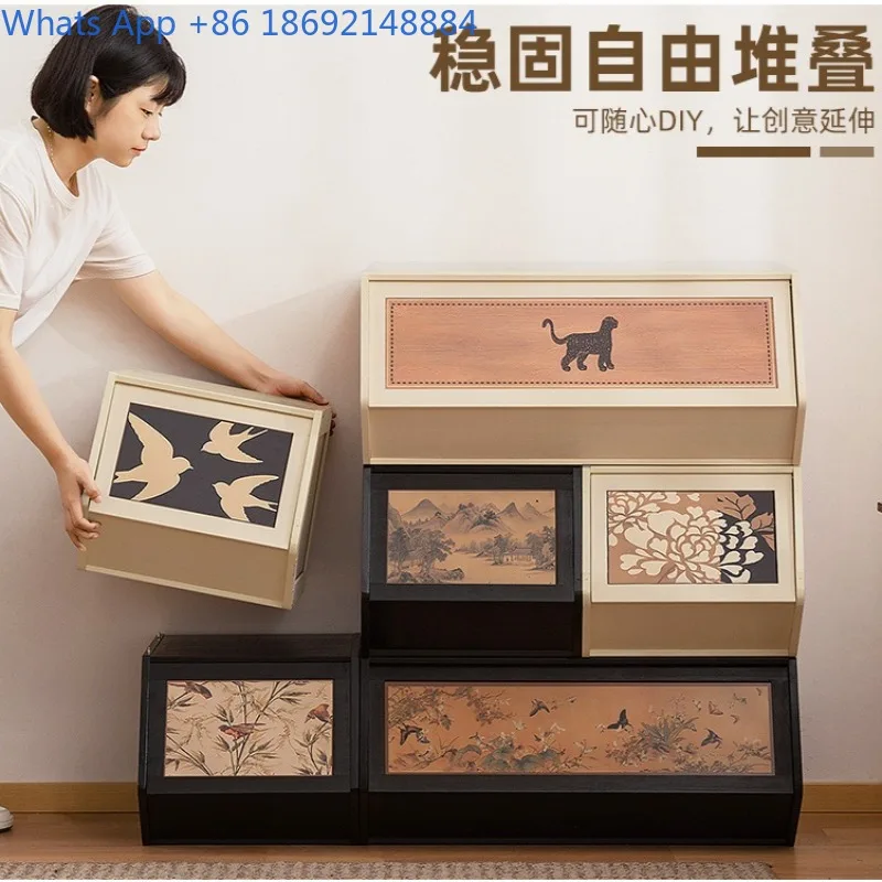 

Home Multi-Functional Storage Cabinet Floor-Standing Simple Multi-Layer Storage Rack