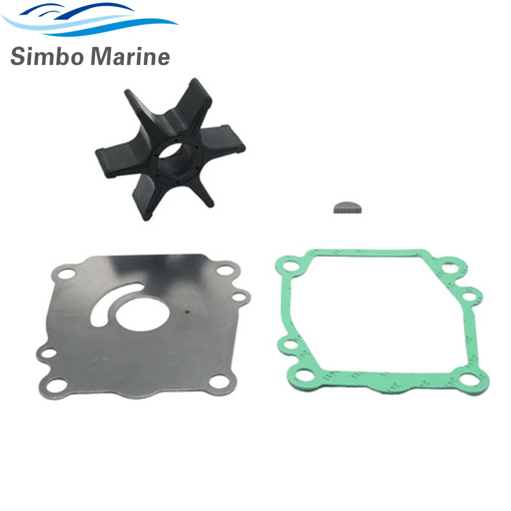 17400-87E00 Water Pump Impeller Kit For Suzuki Outboard DT90 DT100 DF60 DF70 Motor 17400-87E01 17400-87E02 17400-87E03 18-3254