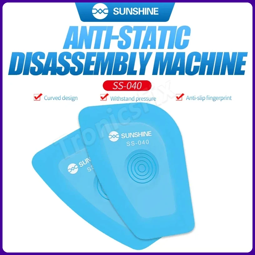 SUNSHINE SS-040 ESD bezpieczna karta podważania ekran LCD bateria antystatyczne narzędzie do demontażu otwarty ekran telefonu komórkowego naprawa baterii A