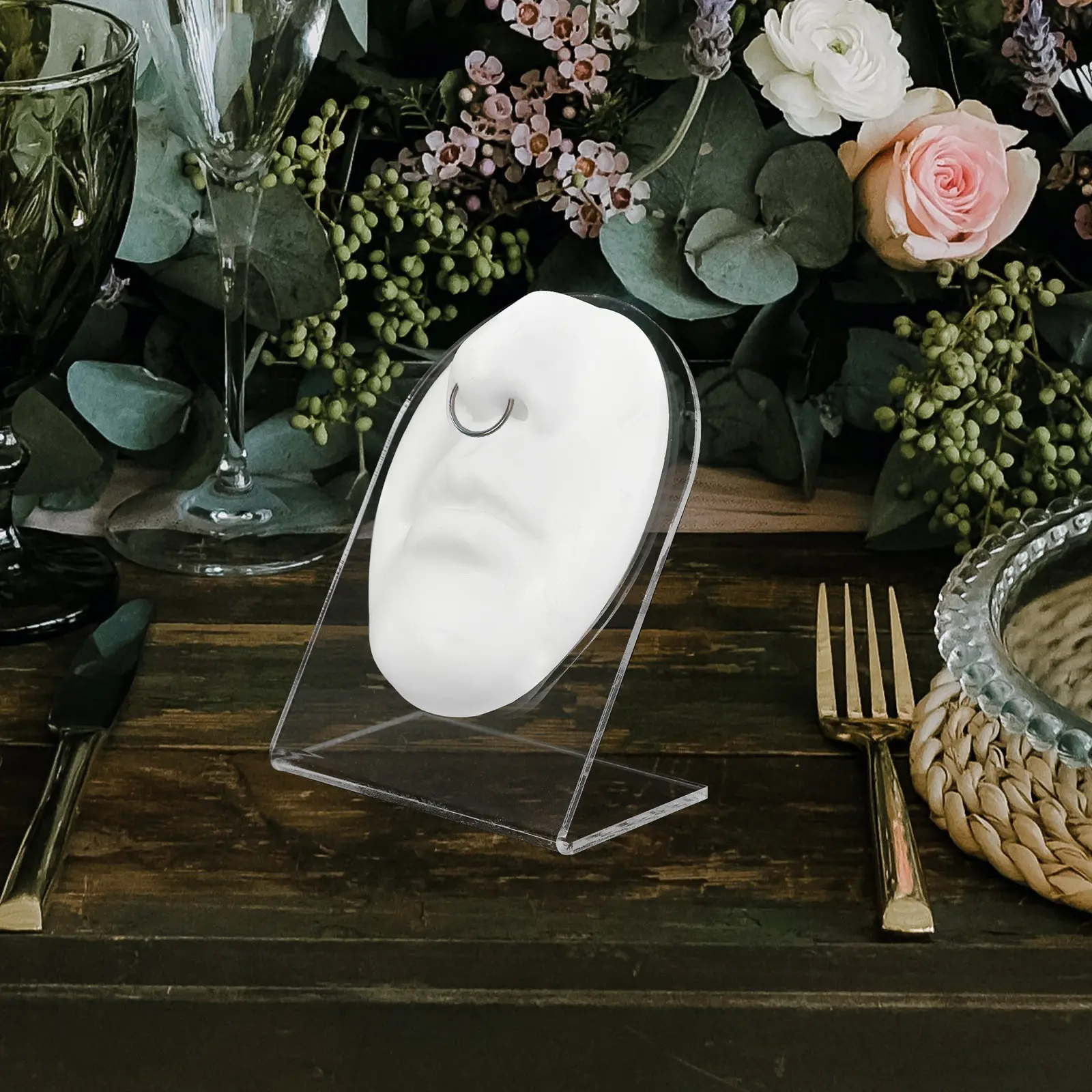 

Набор для тренировки и демонстрации пирсинга: силиконовая имитация лица и рта для отработки навыков, обучения и демонстрации украшений