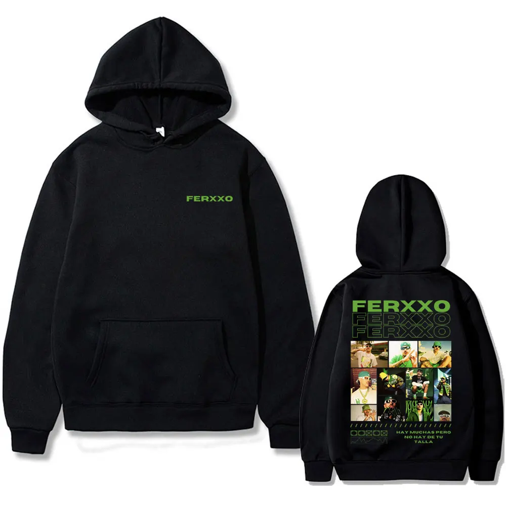 Rapper Feid Ferxxo Ferxxocalipsis 2024 Graphic Hoodie Men Women Hip Hop Oversized Sweatshirts Men\'s Fleece Long Sleeve Hoodies