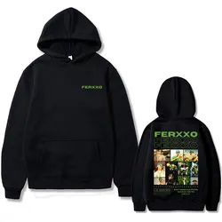 Rapper Feid Ferxxo Ferxxocalipsis 2024 Graphic Hoodie Men Women Hip Hop Oversized Sweatshirts Men's Fleece Long Sleeve Hoodies