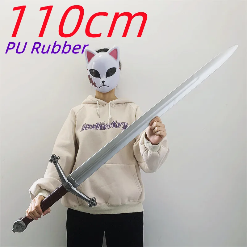 1:1 Paladin Sword Weapon Cosplay Wild Hunt Sword Alice Eredin White Wolf Prop Role Play Safety PU Wizard Aerondight Jewel Sword