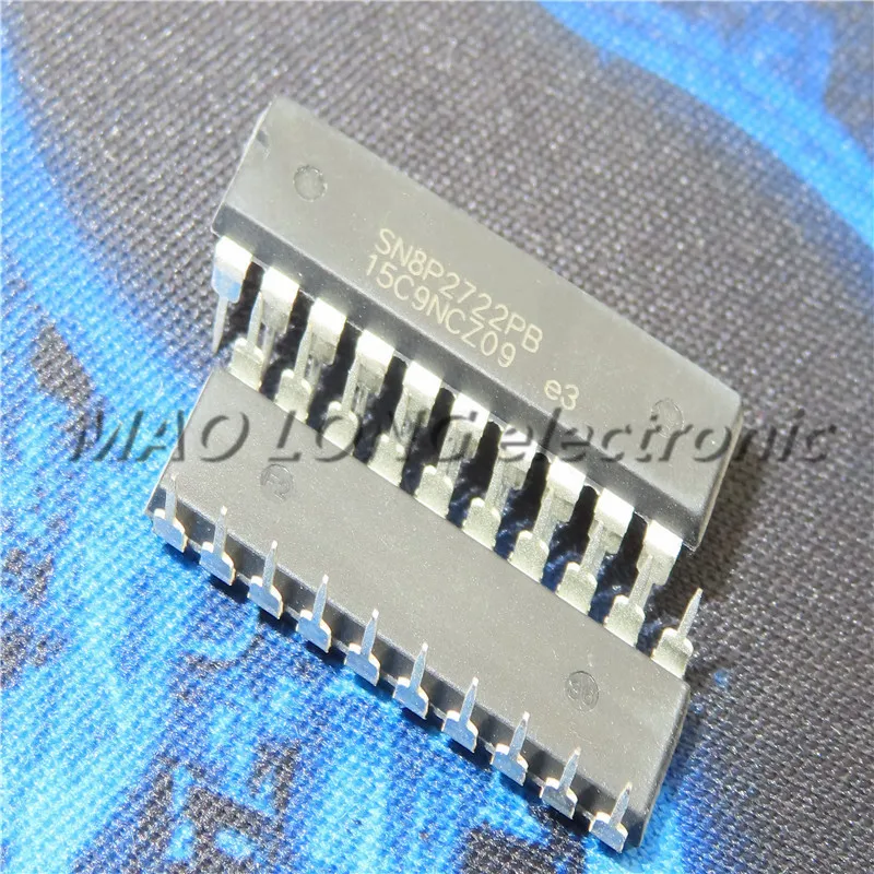 10PCS/LOT SN8P2722PB SN8P2722 DIP-20 SCM blank chip no writing program