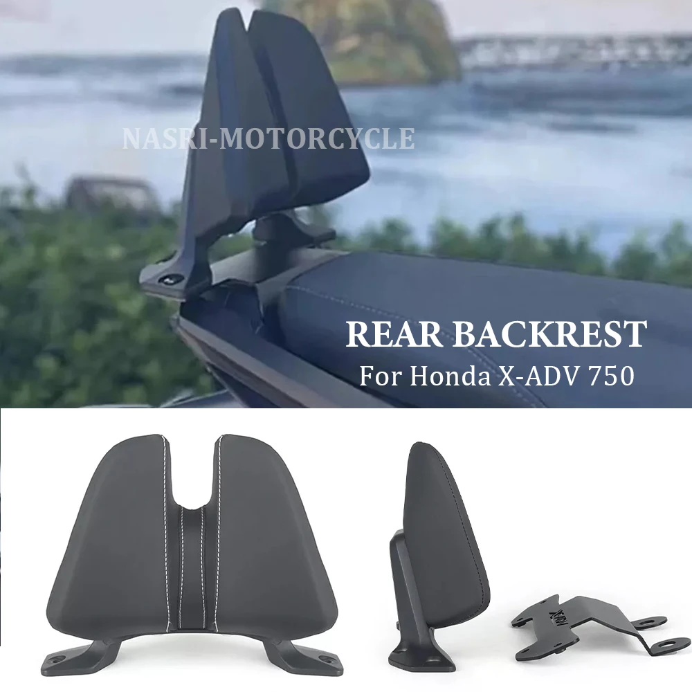 

2021-2025 2022 Motorcycle Rear Passenger Seat Backrest Cushion Back Rest Pad New For Honda X-ADV 750 XADV 750 XADV750 X-ADV750