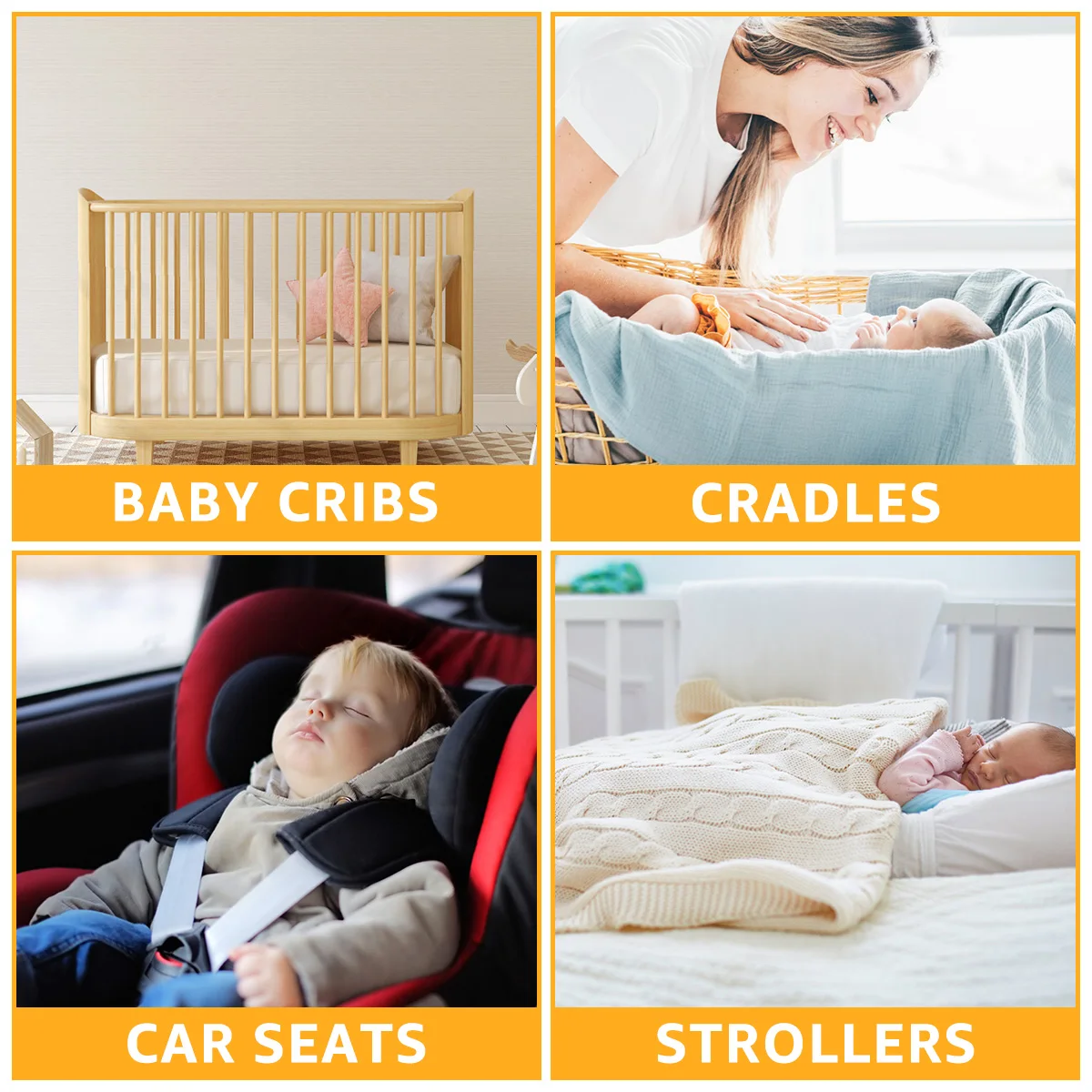 Boîte à musique mobile CPull pour bébé, à piles, moteur mobile avec 3 modes