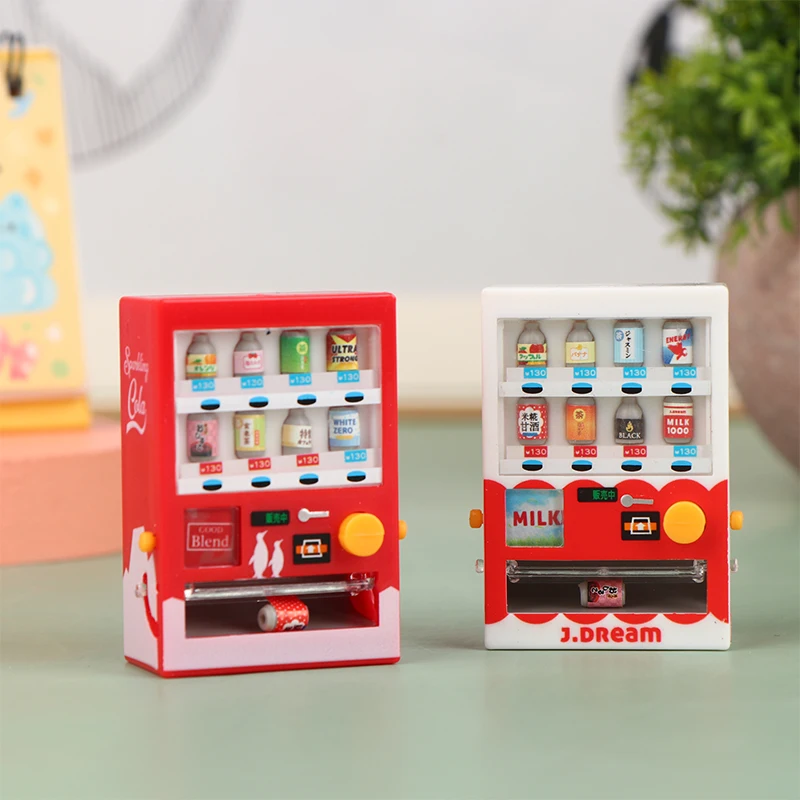 1PC Puppenhaus Wohnaccessoires Mini Getränkemaschine Modell Schießszene Requisiten Puppenzubehör