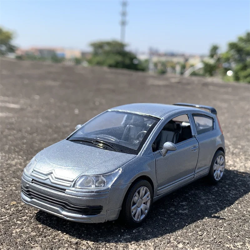 

1/32 Citroen C4 Alloy Car Model 13.5cm Metal Diecast Door Openable Kids Toy