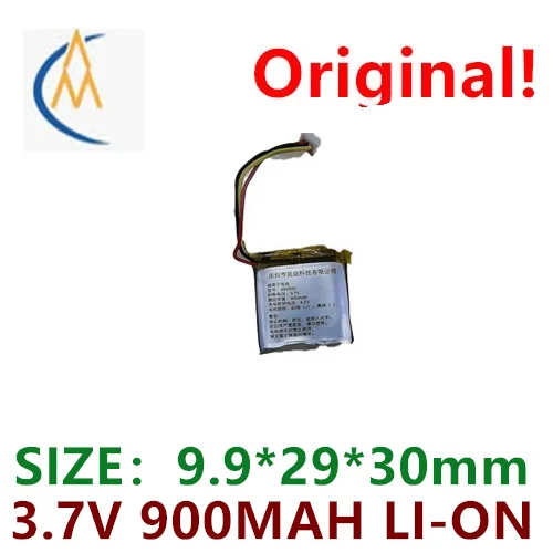 992930 high rate model airplane lithium battery 3.7V900mAh wireless keyboard locator rechargeable battery three wire