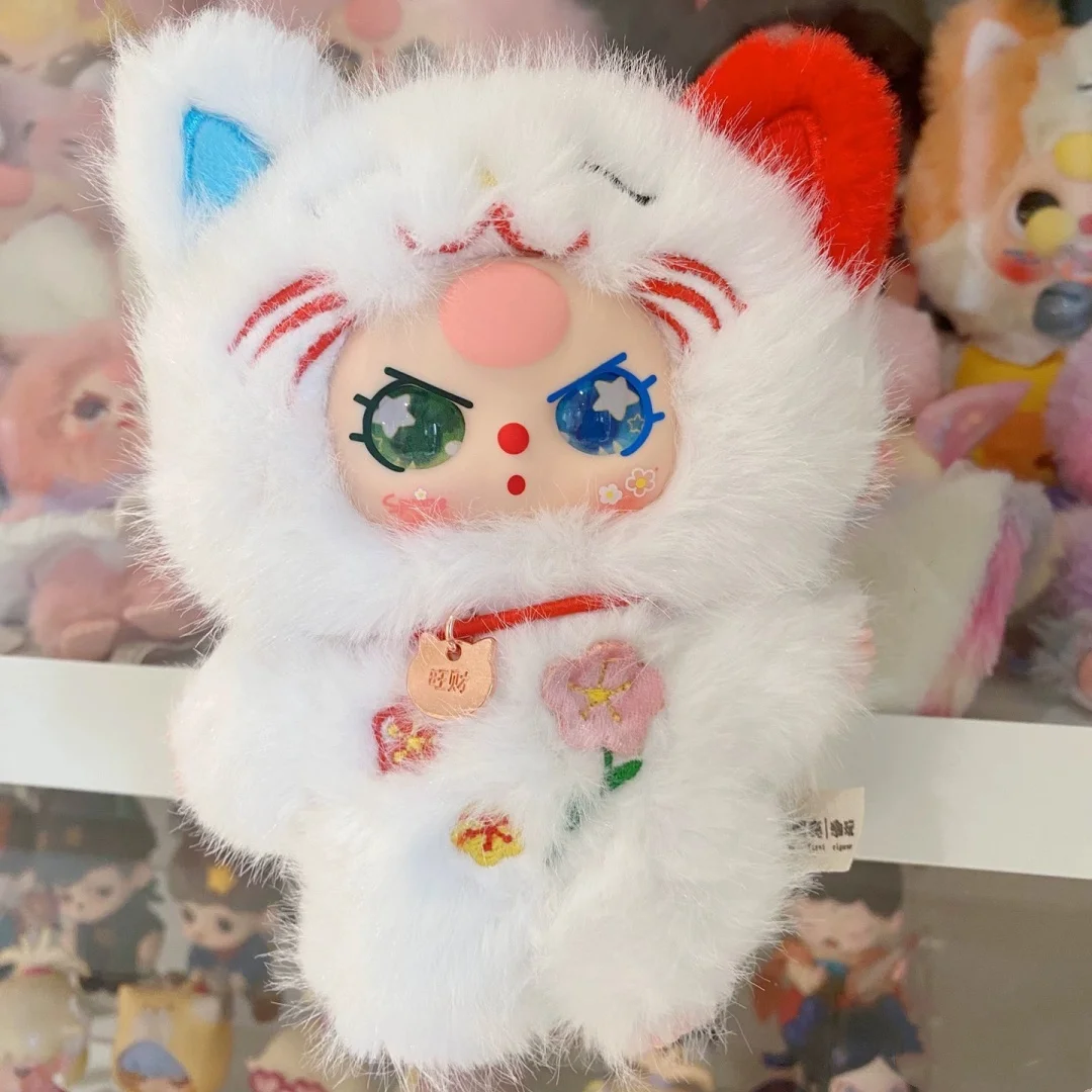 

Original New Baby Three Whose Cat Is This Series Blind Box Vinyl Face Trendy Toys Backpacks Decorative Pendants Girls Gifts
