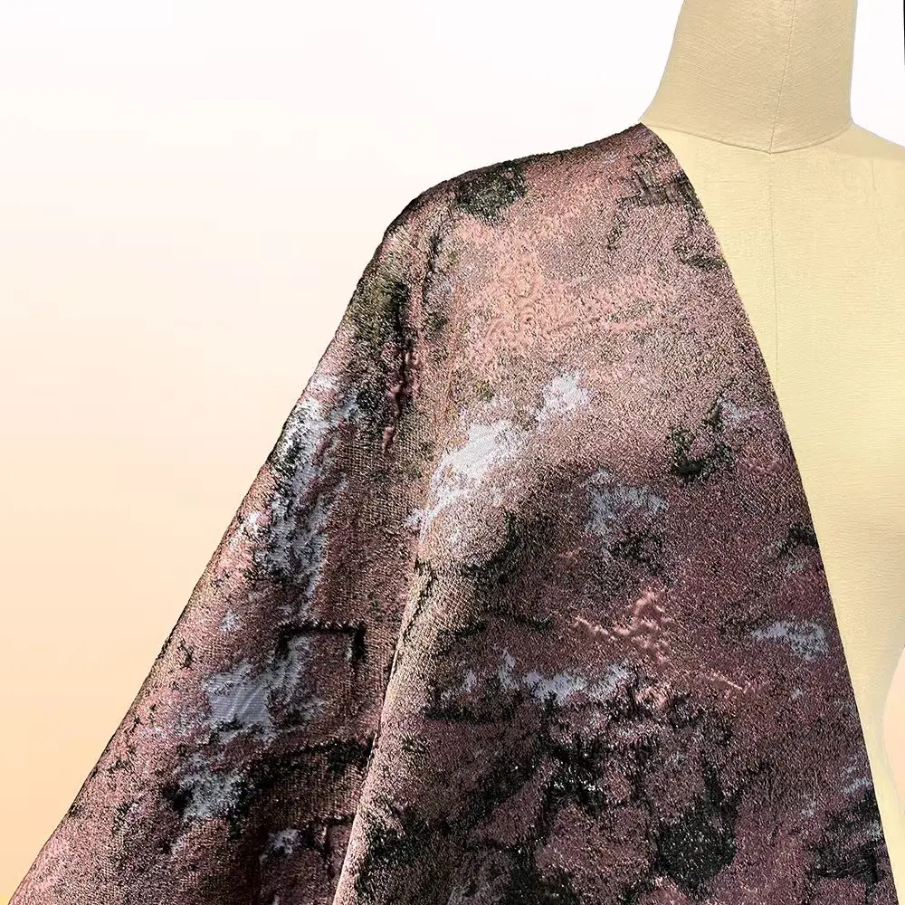 

Высококачественная жаккардовая кружевная ткань, 5 ярдов, французская парчовая ткань