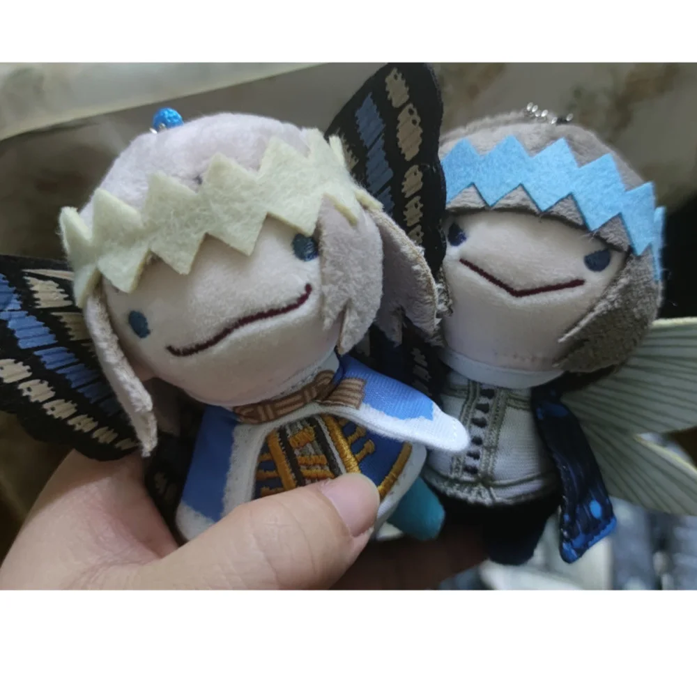 Anime Fate/Grand Order FGO Oberon Vortigern Cosplay Cute Moth Plush Cotton Doll Bag Pendant Keychain Toy Plushie Gift