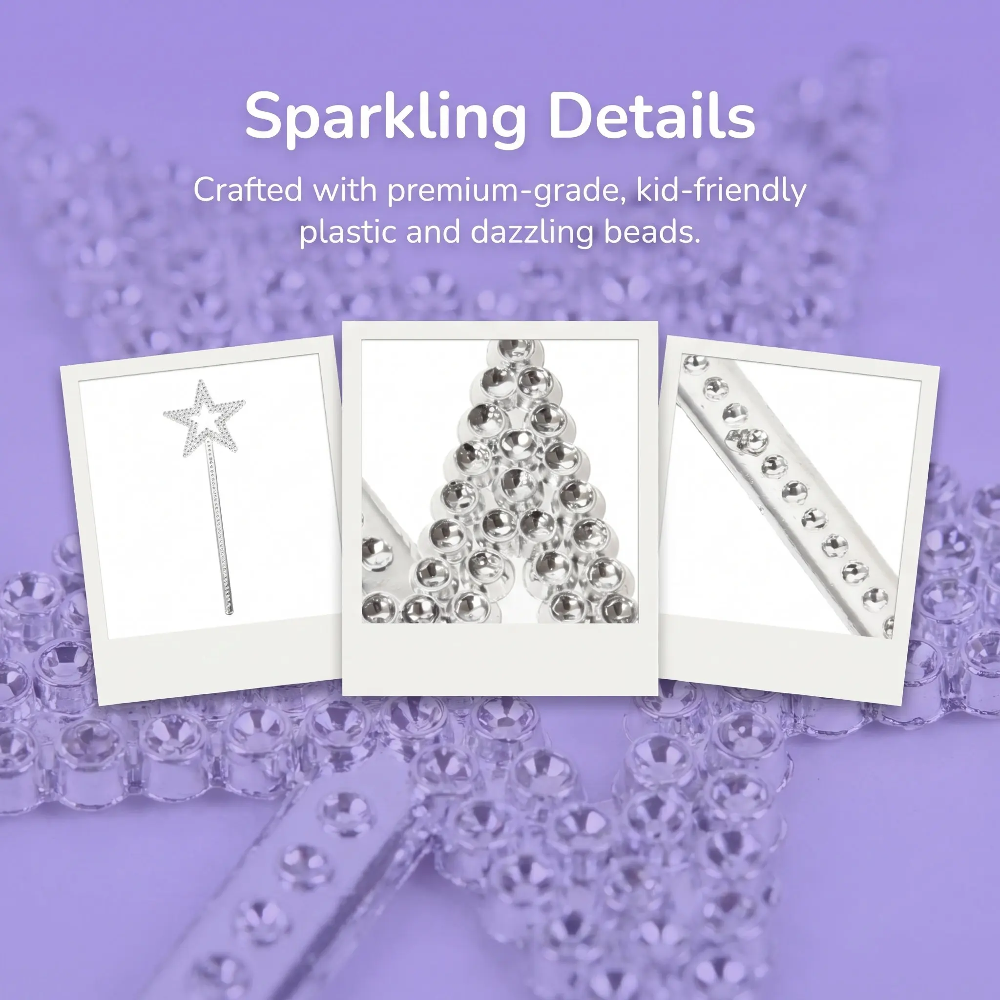 12Pcs Star Fairy Stick Plastic Star Wand for Sparkling Beaded Tip Magical Party Accessory Birthday Halloween Wedding Angel